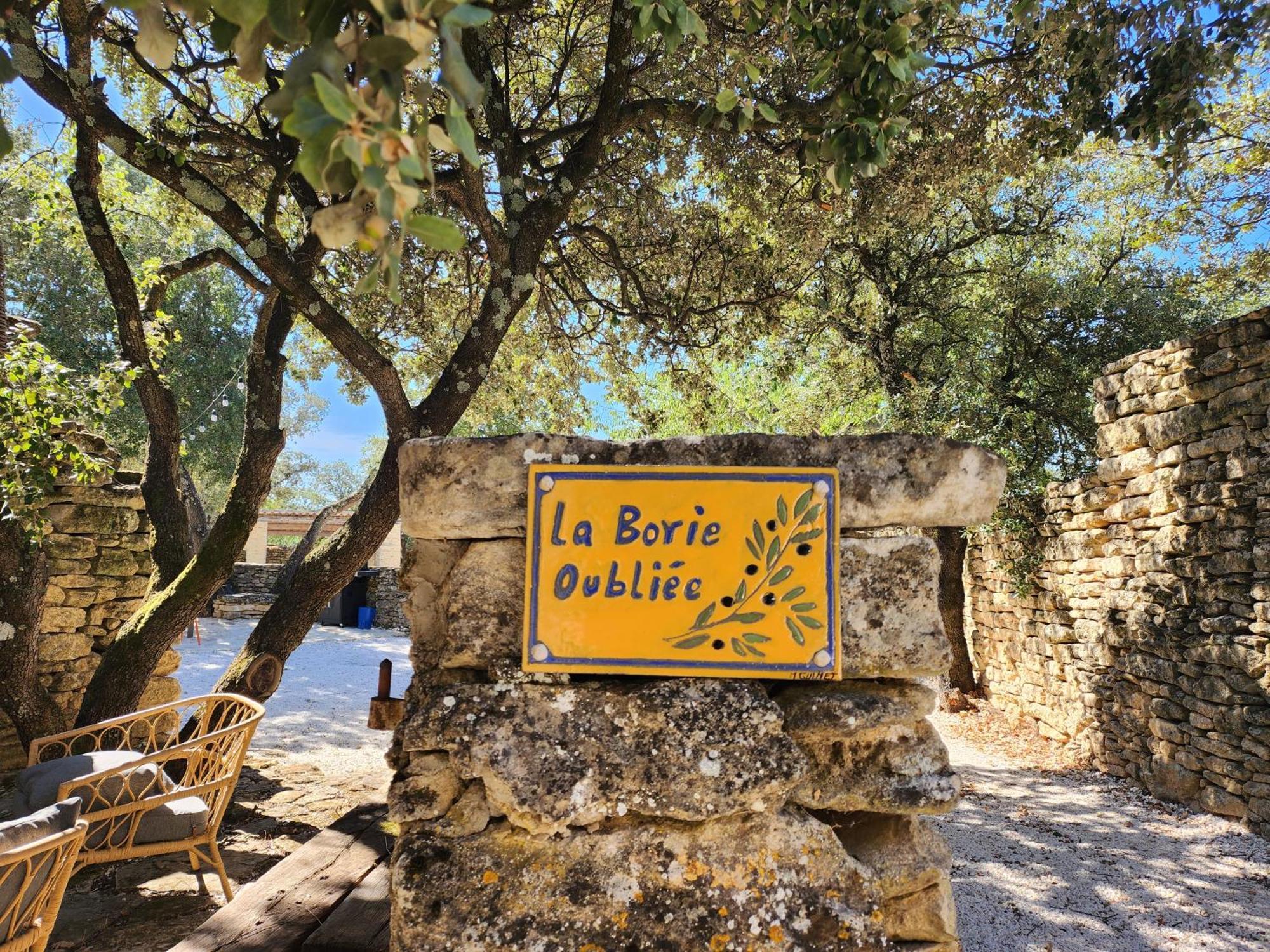 La Borie Oubliee Villa Gordes Buitenkant foto